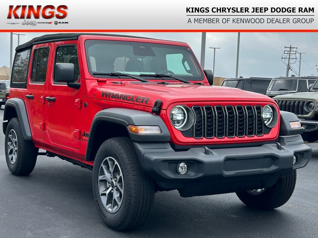 New 2025 Jeep Wrangler Sport S