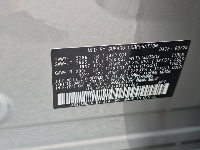 New 2026 Subaru Forester Sport AWD/4WD image 39
