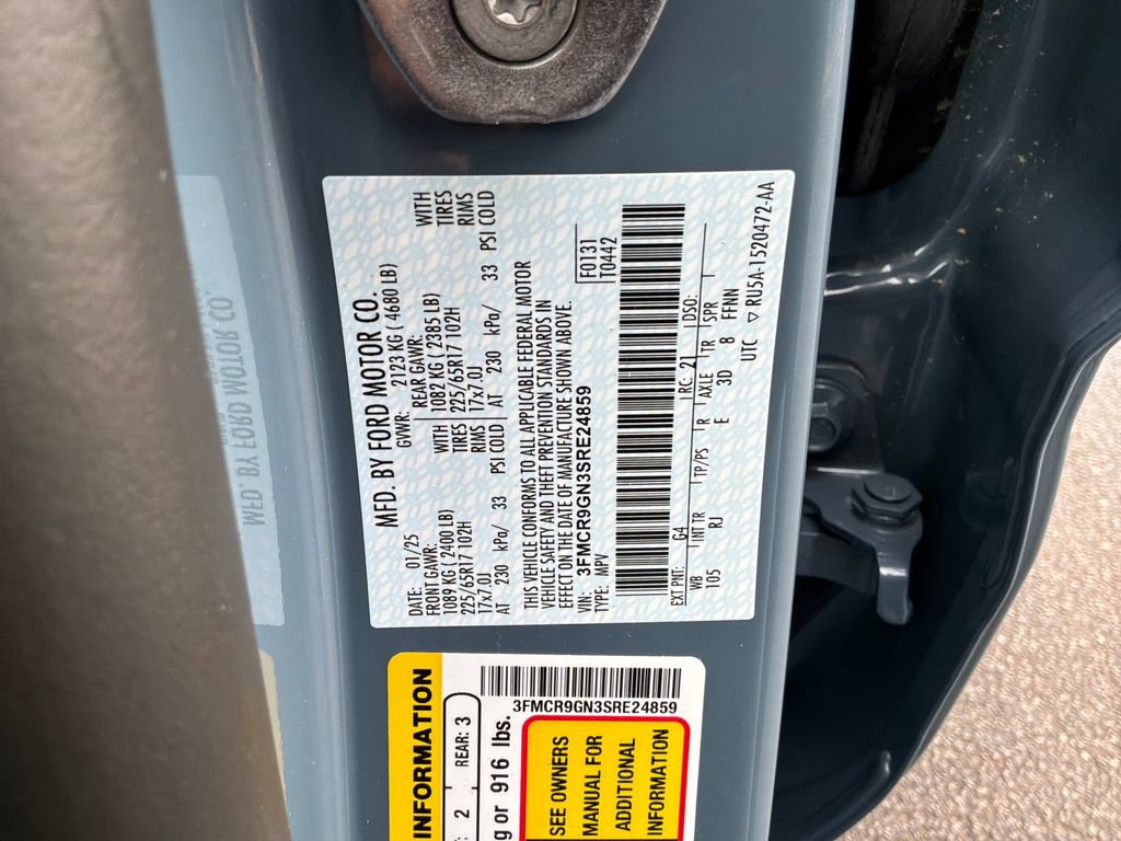 Used 2025 Ford Bronco Sport Heritage w/ Convenience Package image 14