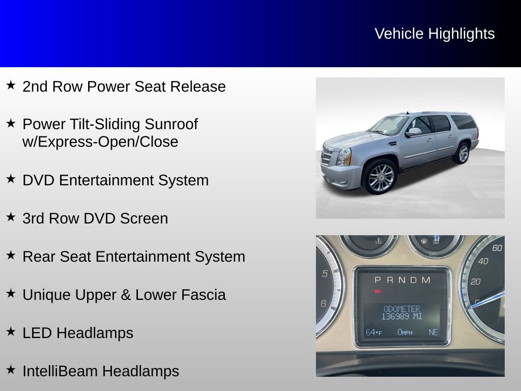 Used 2013 Cadillac Escalade ESV Platinum image 16