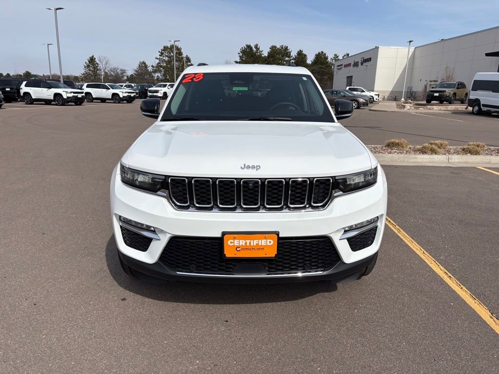Certified 2023 Jeep Grand Cherokee Limited w/ Luxury Tech Group II AWD/4WD image 8