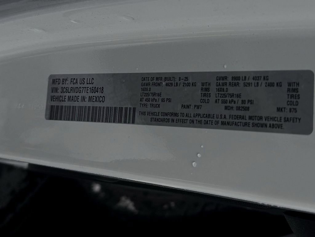 New 2026 RAM ProMaster 2500 w/ Cold Weather Group image 24