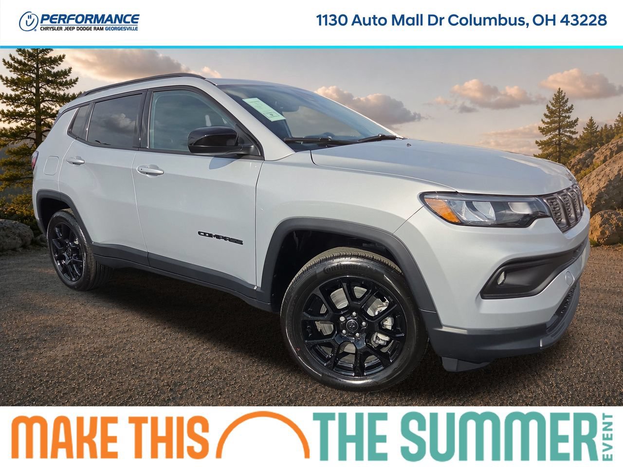 New 2026 Jeep Compass Latitude w/ Sun and Sound Group
