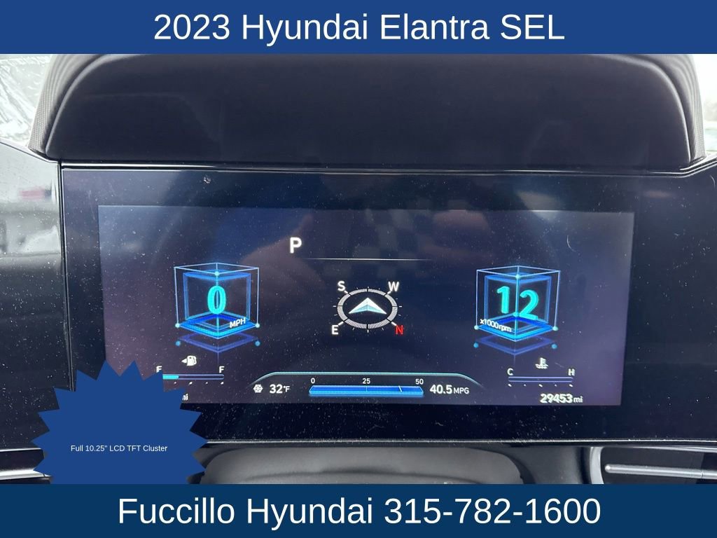 Certified 2023 Hyundai Elantra SEL w/ Convenience Package image 13