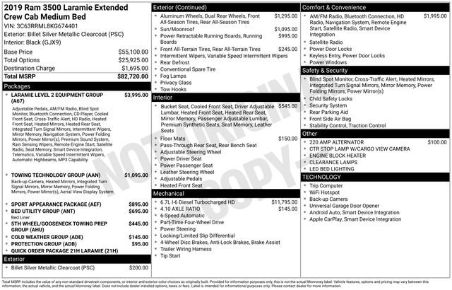 Used 2019 RAM 3500 Laramie image 45