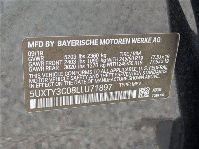 Used 2020 BMW X3 sDrive30i w/ Convenience Package image 15