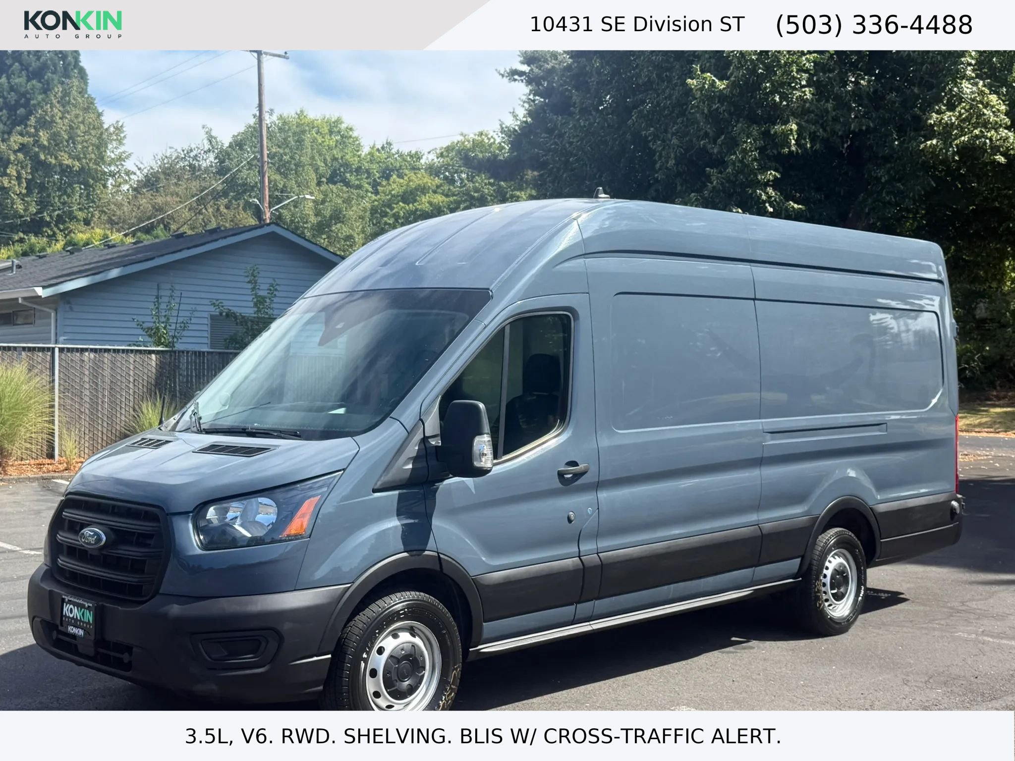 Used 2020 Ford Transit 250 148 High Roof Extended RWD image 1
