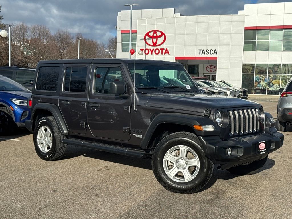 Used 2021 Jeep Wrangler Unlimited Sport image 1