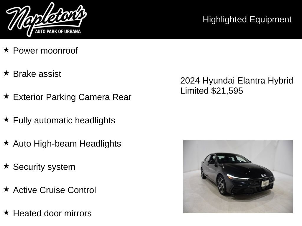 Used 2024 Hyundai Elantra Limited image 16