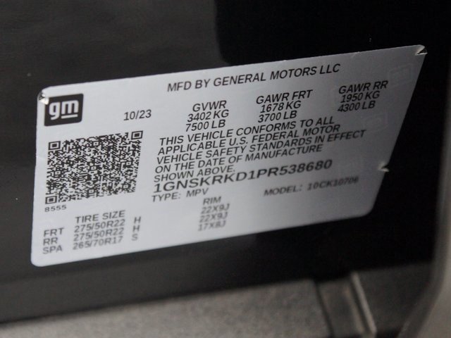 Used 2023 Chevrolet Tahoe RST w/ Luxury Package image 27