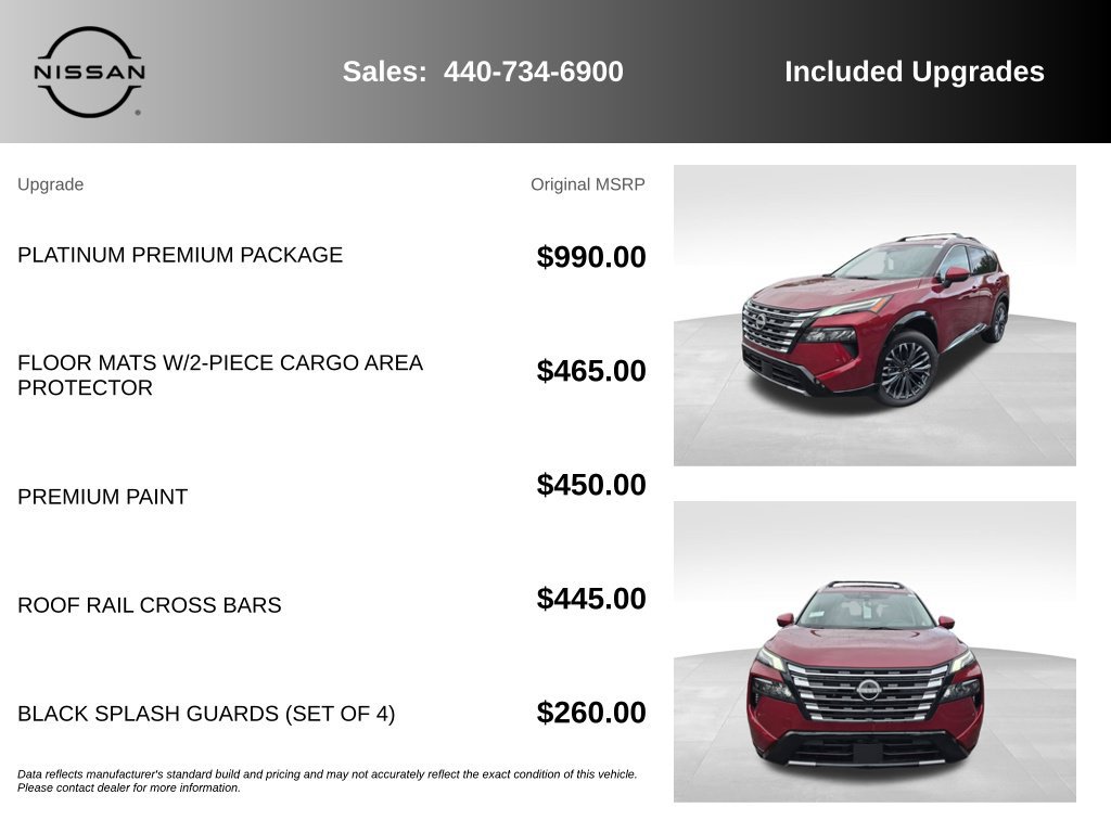 New 2026 Nissan Rogue Platinum w/ Platinum Premium Package AWD/4WD image 7