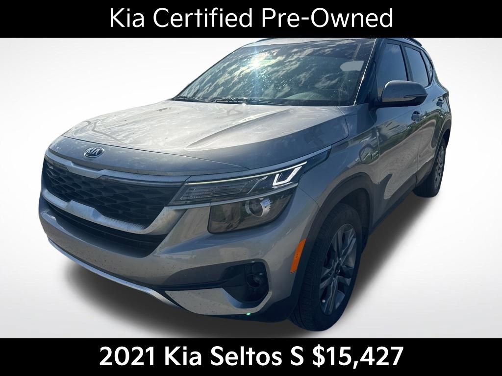Certified 2021 Kia Seltos S image 8
