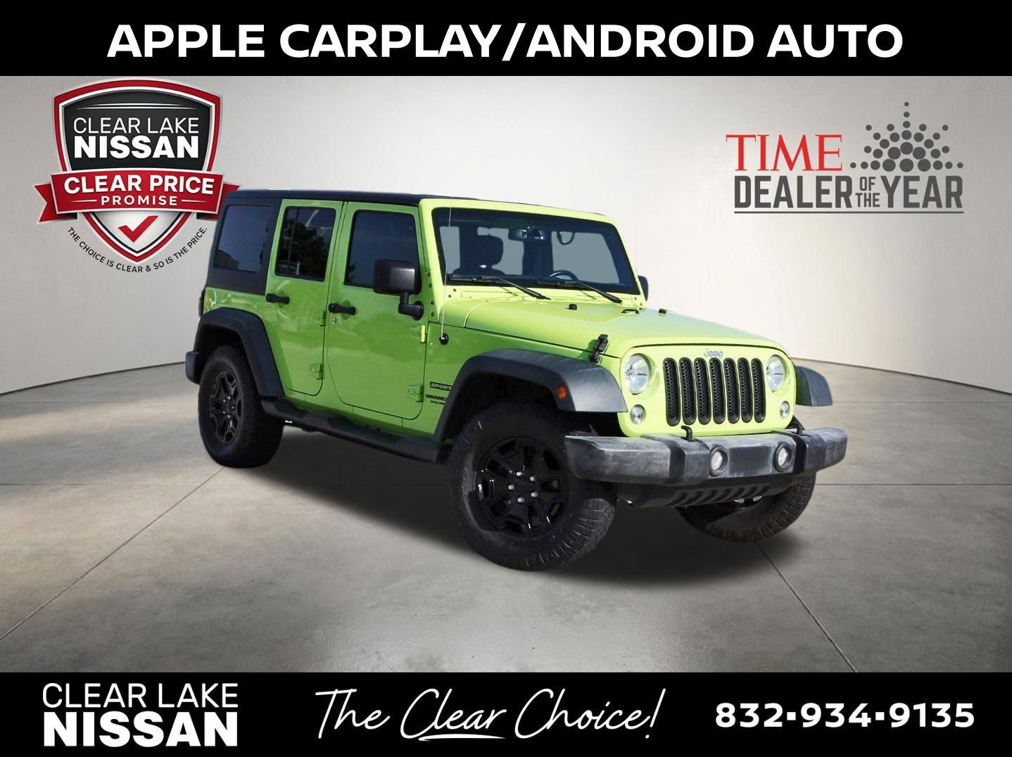 Used 2016 Jeep Wrangler Unlimited Sport w/ Quick Order Package 24S AWD/4WD image 1