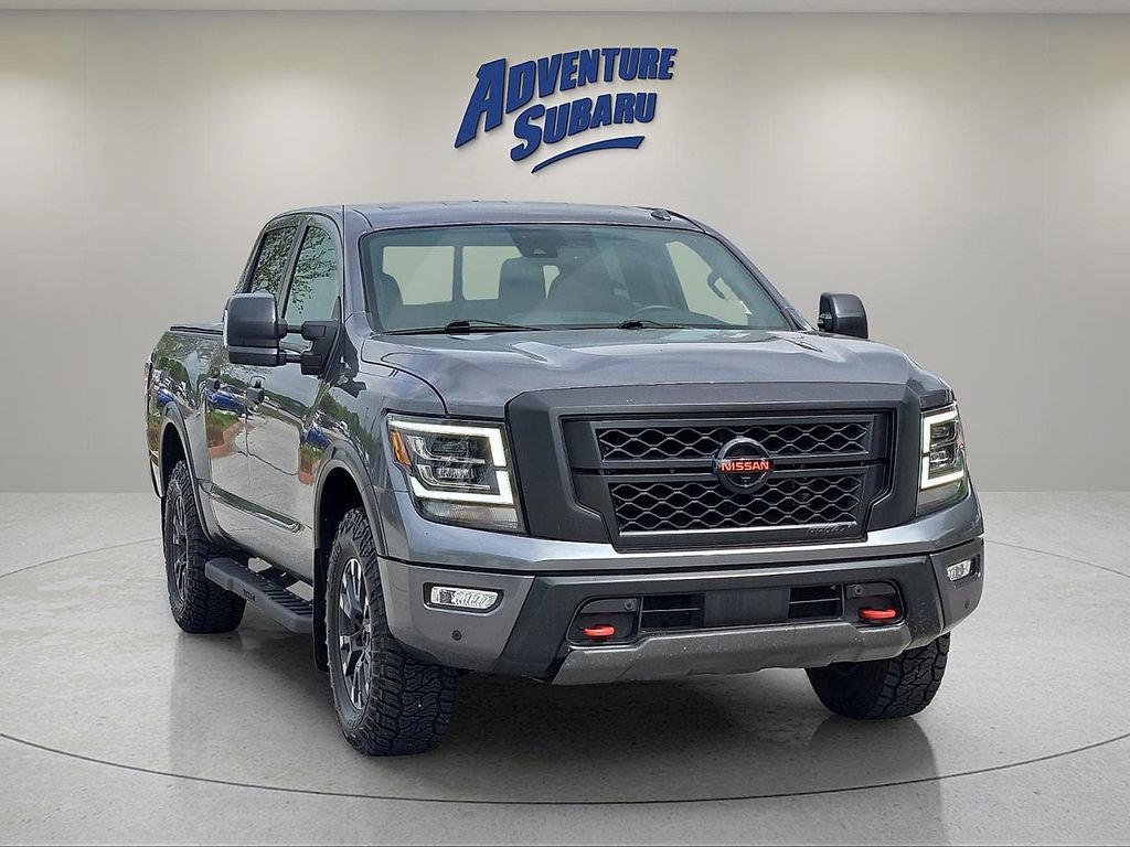 Used 2021 Nissan Titan PRO-4X w/ Pro-4x Convenience Package AWD/4WD image 1