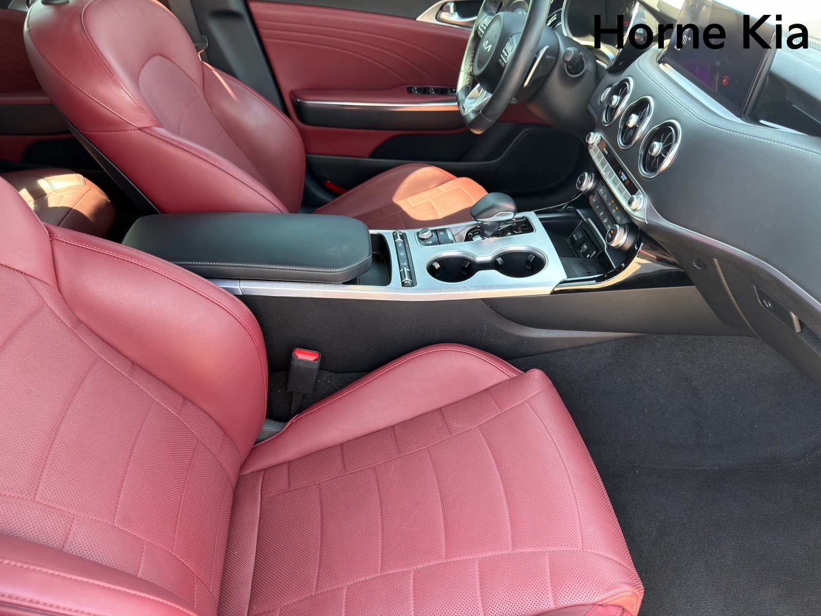 Certified 2023 Kia Stinger GT2 w/ Red Interior Color Package RWD image 30