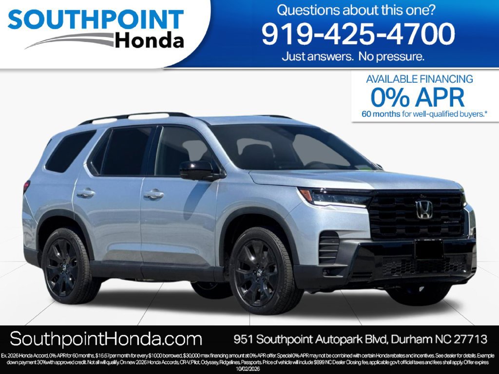 New 2026 Honda Pilot Black Edition image 1