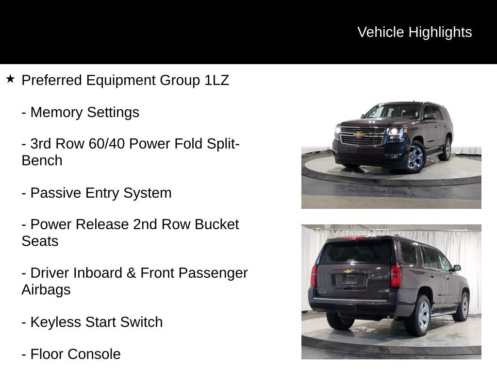 Used 2015 Chevrolet Tahoe LTZ AWD/4WD image 7