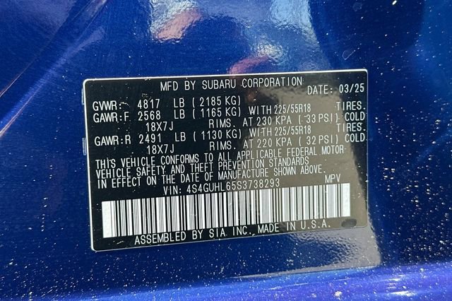 Used 2025 Subaru Crosstrek 2.5i Limited w/ Popular Package #4A image 33