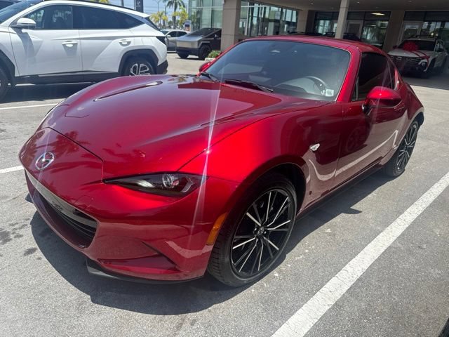 Used 2024 MAZDA MX-5 Miata RF Grand Touring w/ Weather Package RWD image 1