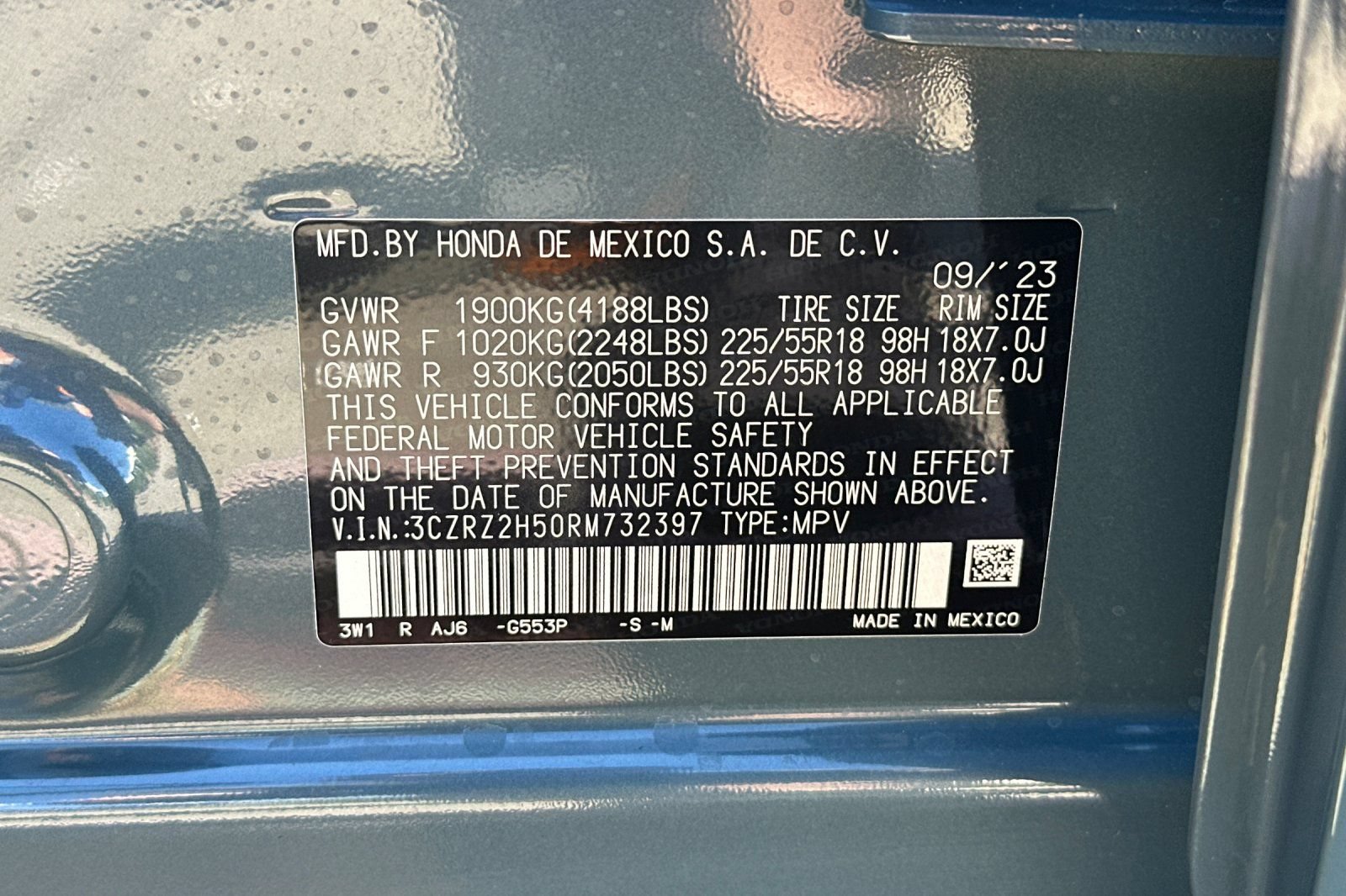 Used 2024 Honda HR-V Sport image 34