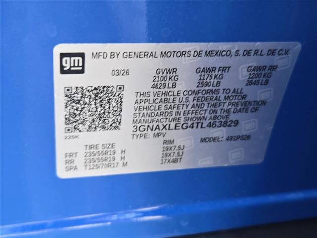 Certified 2026 Chevrolet Equinox RS w/ Safety and Technology Package FWD image 24