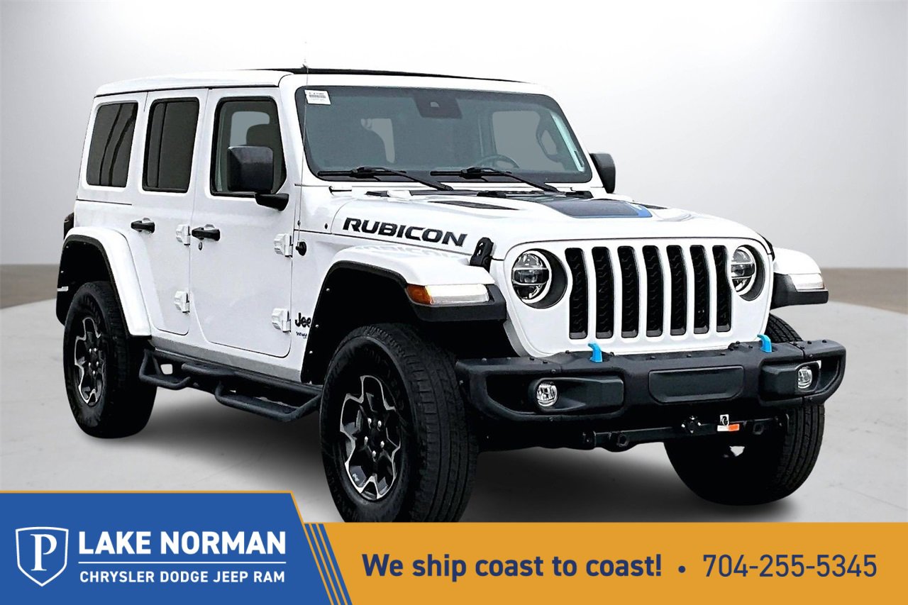Used 2021 Jeep Wrangler Unlimited Rubicon 4xe w/ Steel Bumper Group