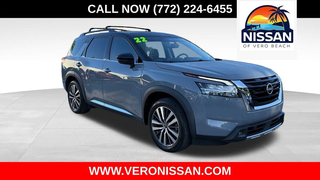 Used 2022 Nissan Pathfinder Platinum w/ Lighting Package (N92)