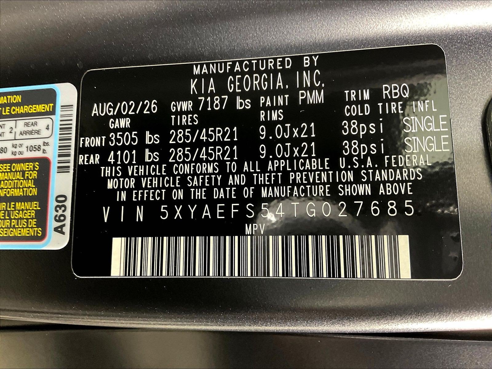 New 2026 Kia EV9 GT-Line AWD/4WD image 22