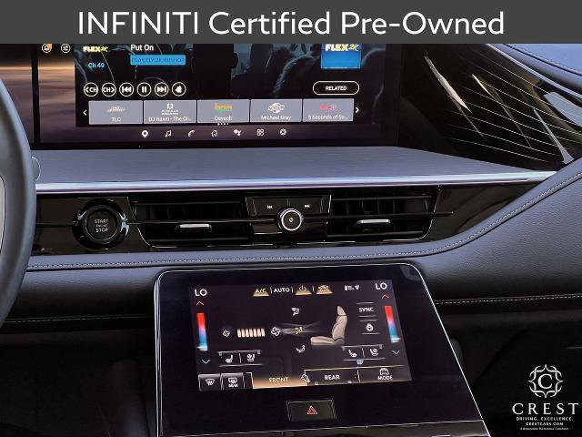 Certified 2025 INFINITI QX80 Sensory image 18