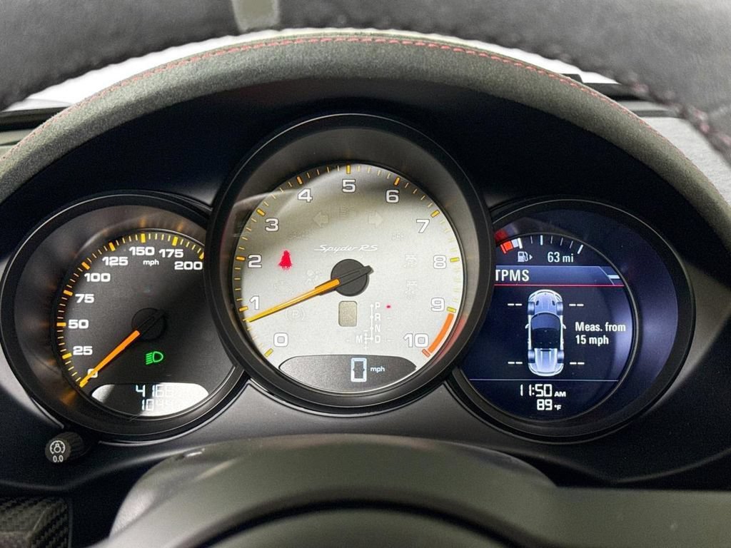 Certified 2025 Porsche 718 Boxster Spyder RS RWD image 13