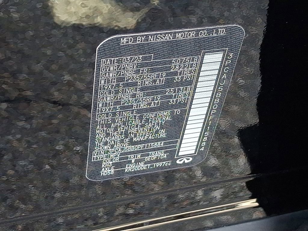 Used 2023 INFINITI QX50 Luxe image 28