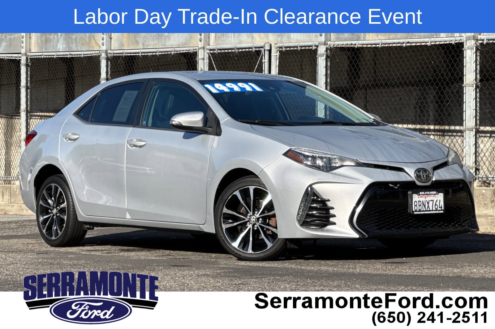 Used 2018 Toyota Corolla SE