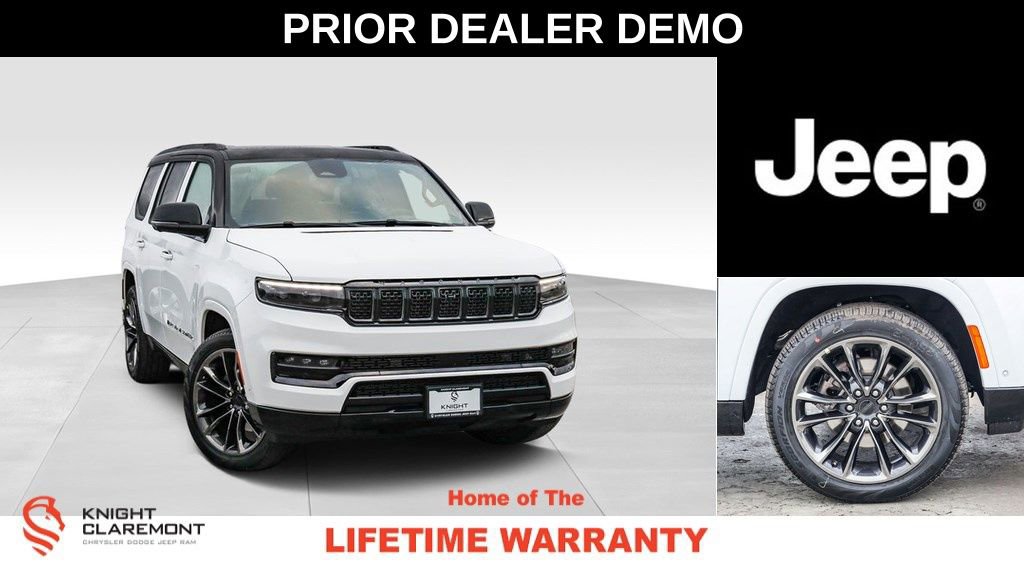 New 2025 Jeep Grand Wagoneer Series III w/ Quick Order Packagew 28T