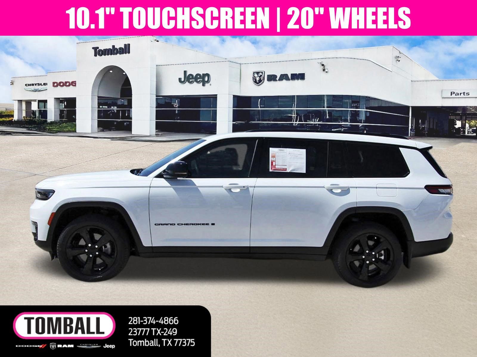 Used 2023 Jeep Grand Cherokee L Limited w/ Black Appearance Package image 4