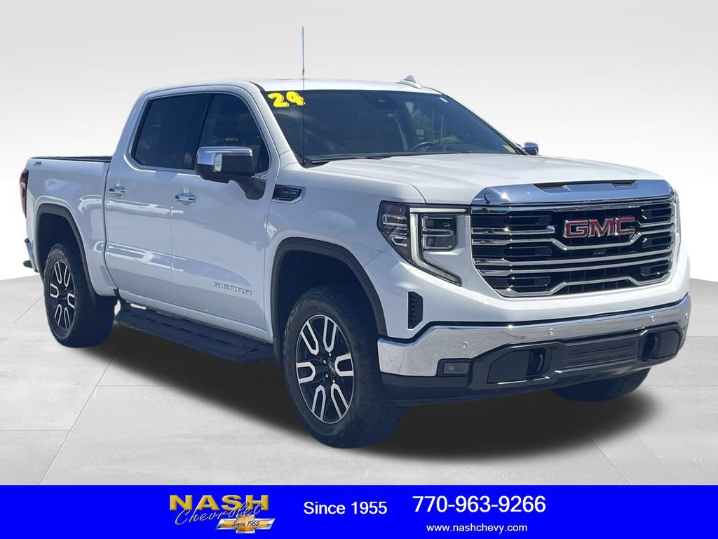 Used 2024 GMC Sierra 1500 SLT w/ SLT Premium Plus Package AWD/4WD image 1
