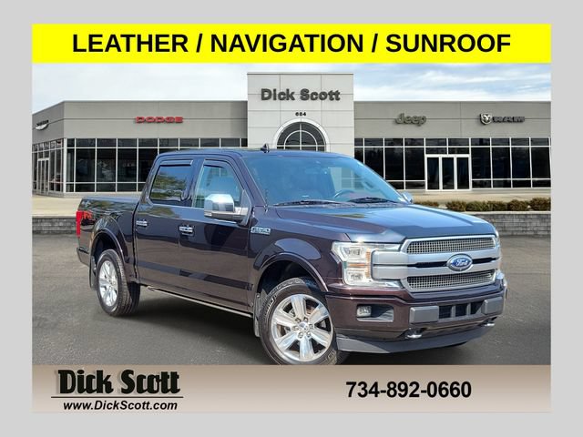 Used 2019 Ford F150 Platinum w/ Equipment Group 701A Luxury AWD/4WD image 1