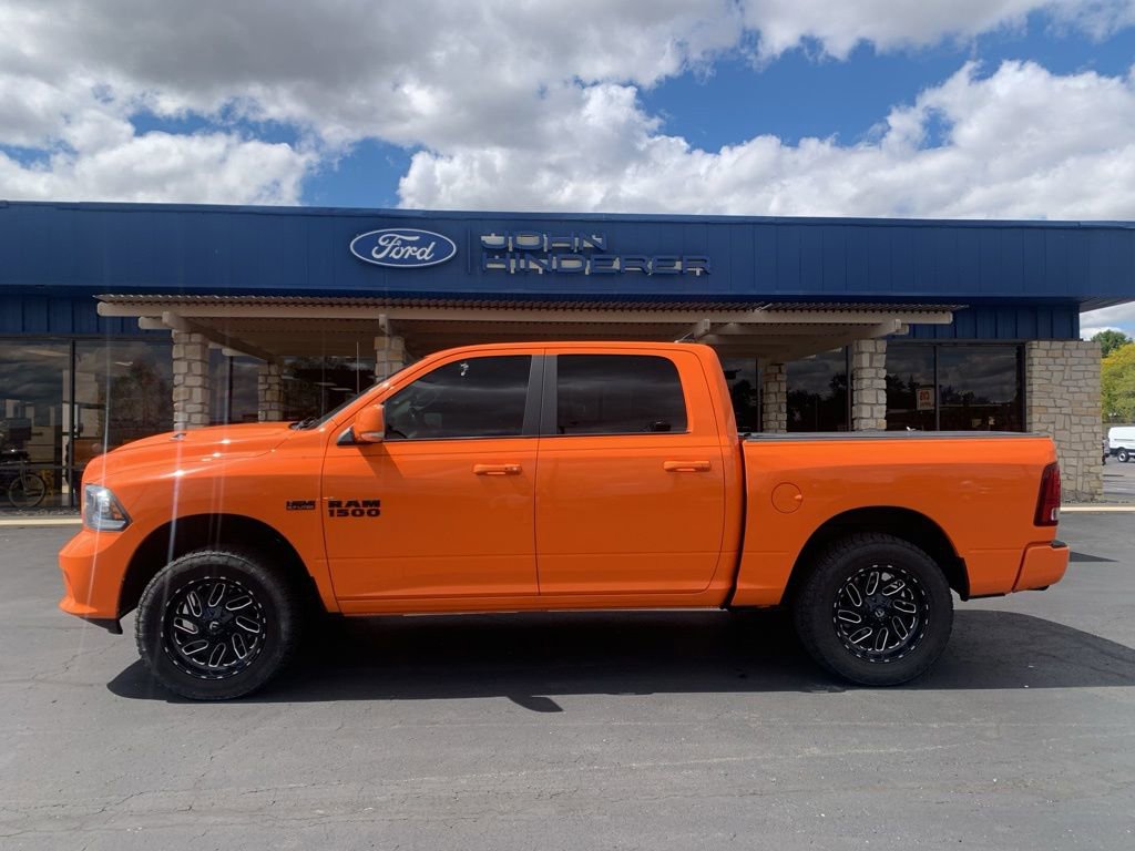Used 2017 RAM 1500 Sport w/ Ignition Orange Sport Package AWD/4WD image 8