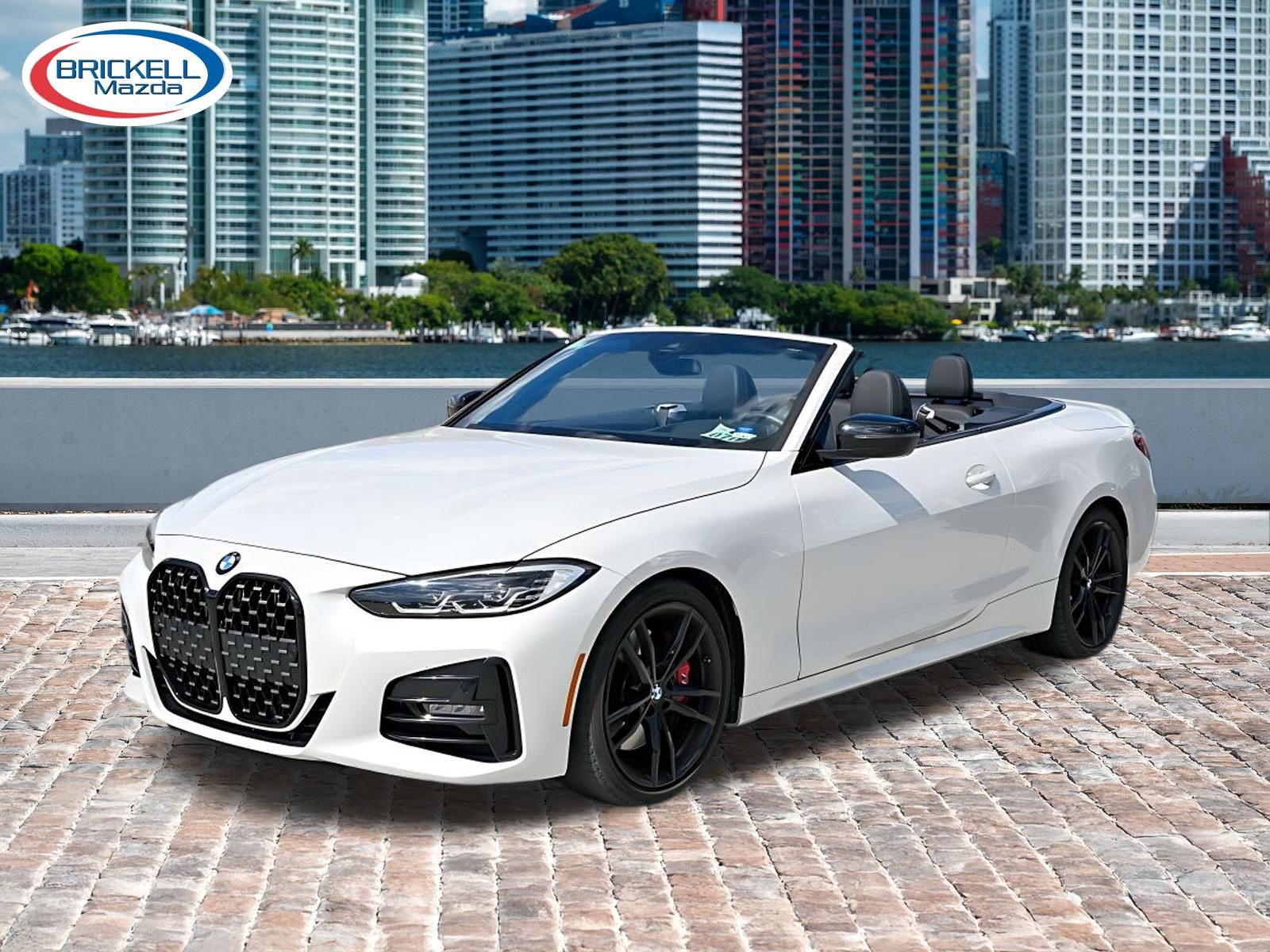 Used 2021 BMW 430i Convertible w/ M Sport Package RWD image 2