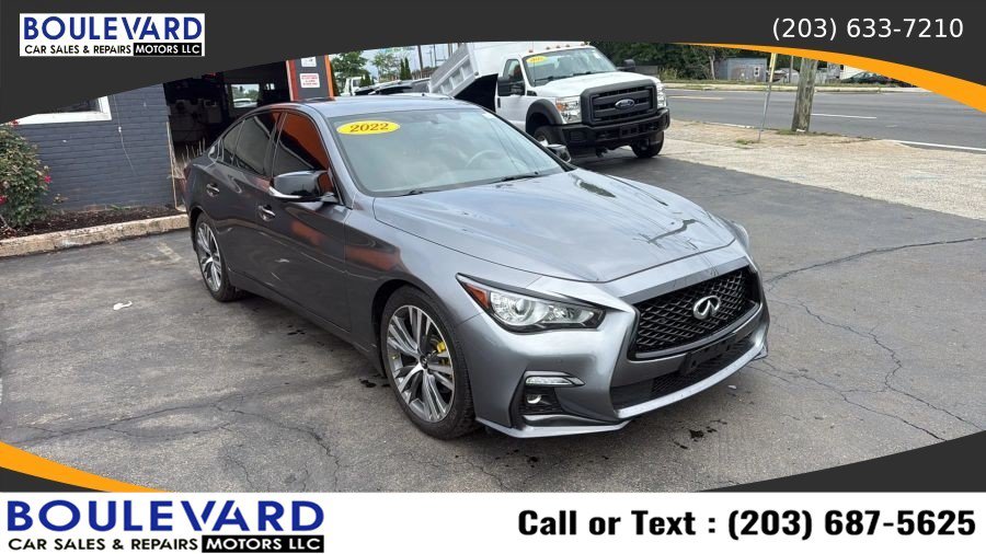 Used 2022 INFINITI Q50 Sensory w/ Cargo Package