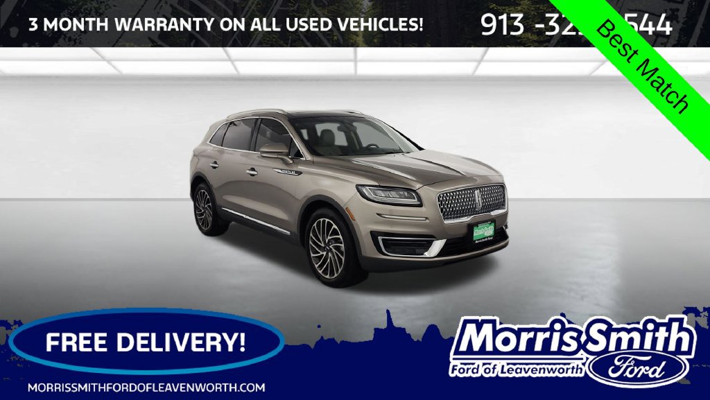 Used 2019 Lincoln Nautilus Reserve w/ Cargo Utility Package