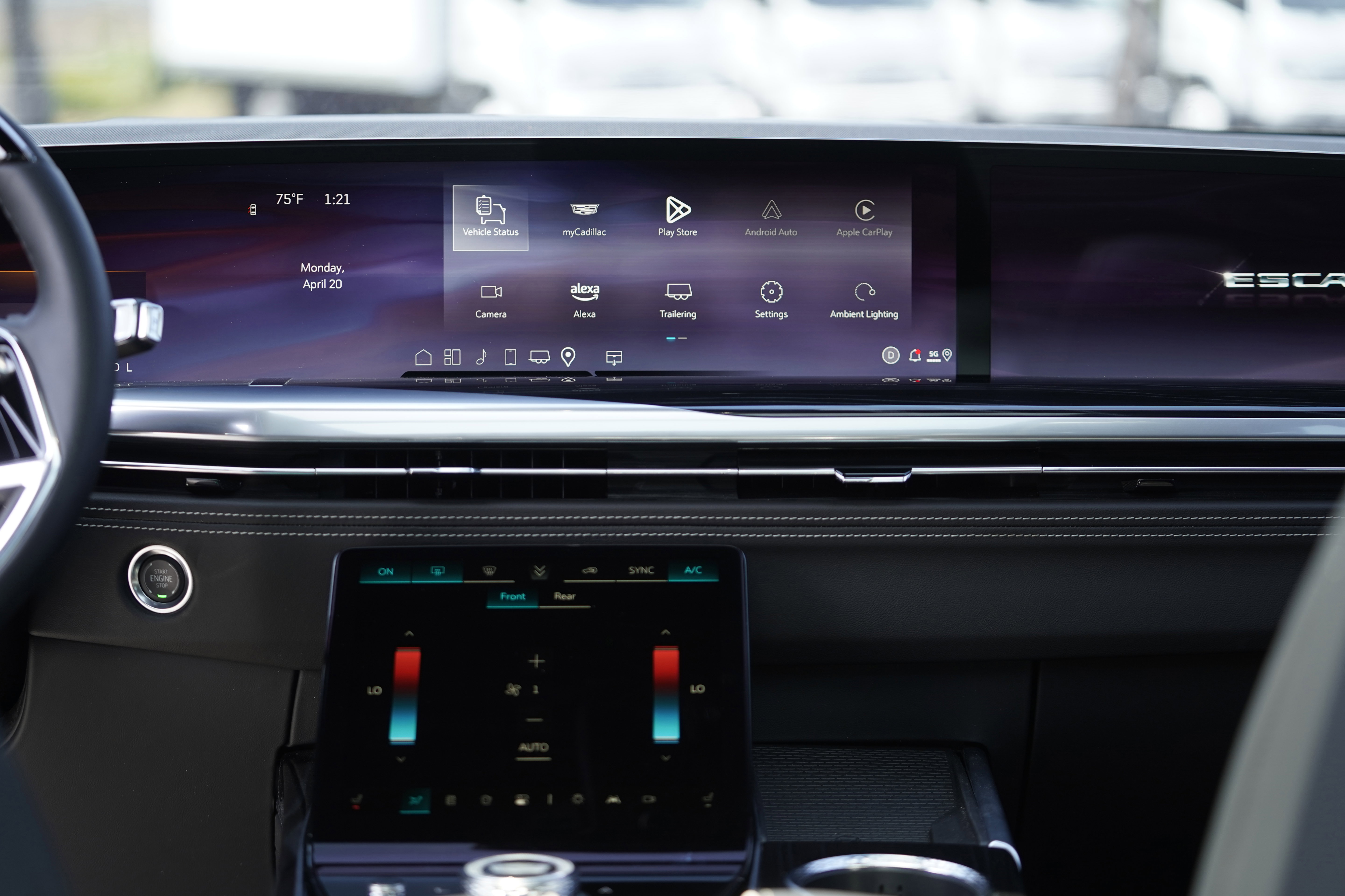 Used 2025 Cadillac Escalade Sport w/ LPO, ONYX Package AWD/4WD image 30