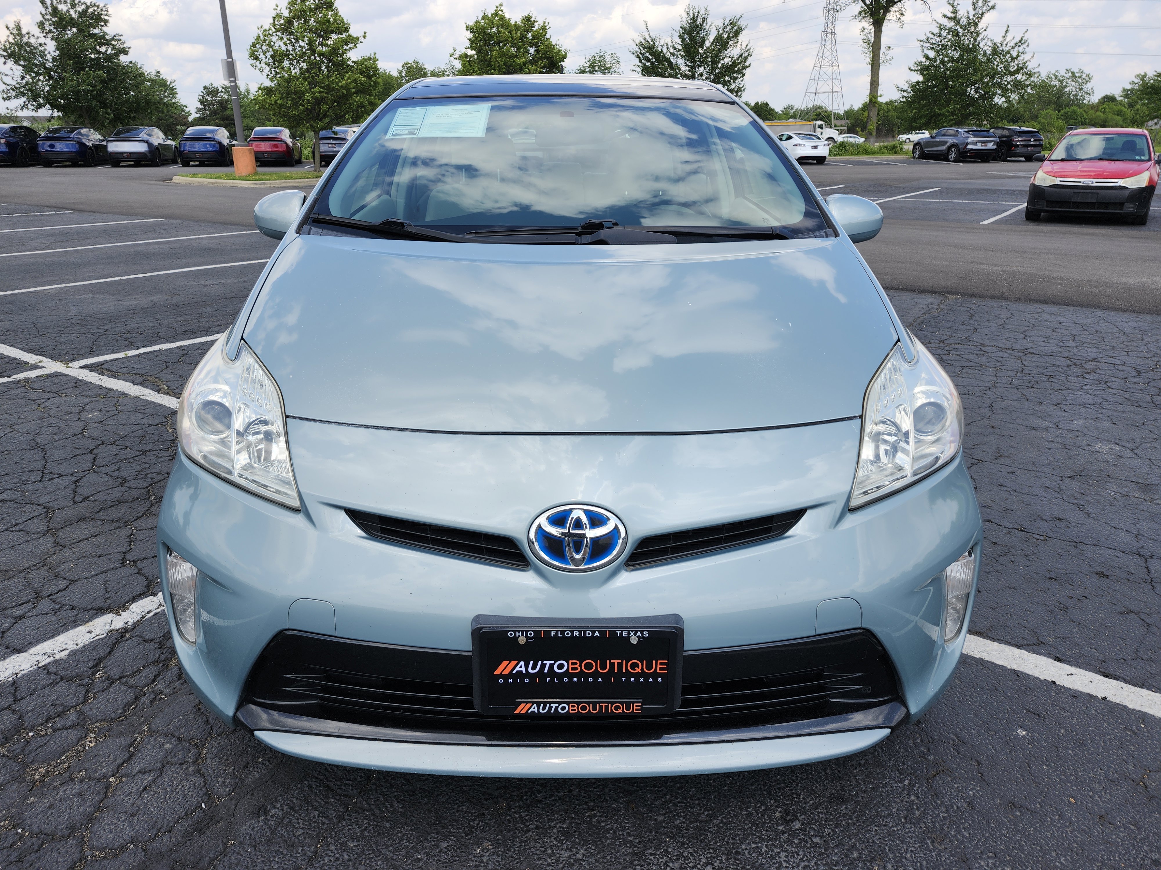 Used 2012 Toyota Prius Three w/ Solar Roof Pkg FWD image 9