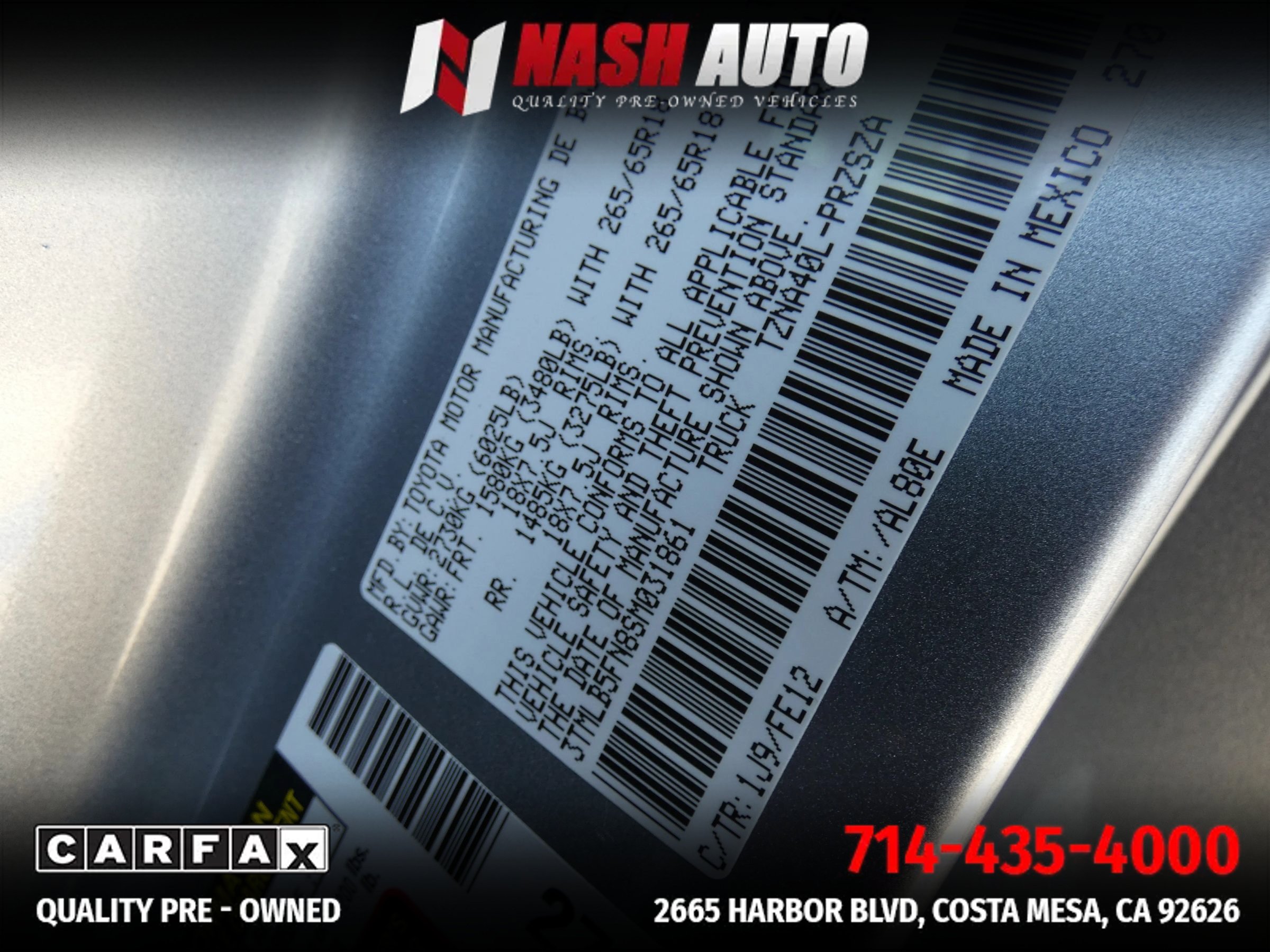 Used 2025 Toyota Tacoma TRD Sport RWD image 87