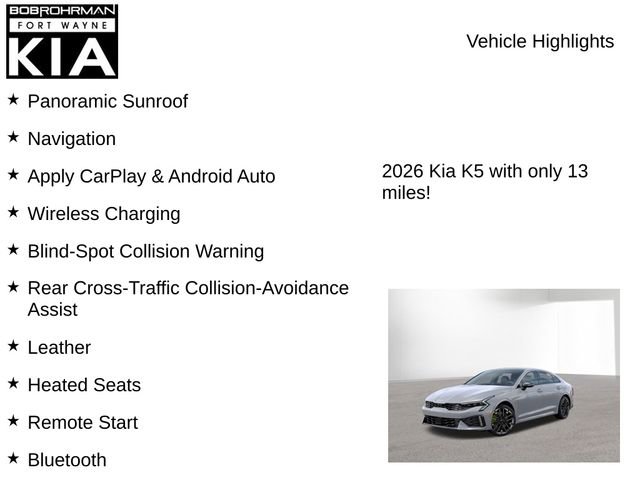 New 2026 Kia K5 GT image 7