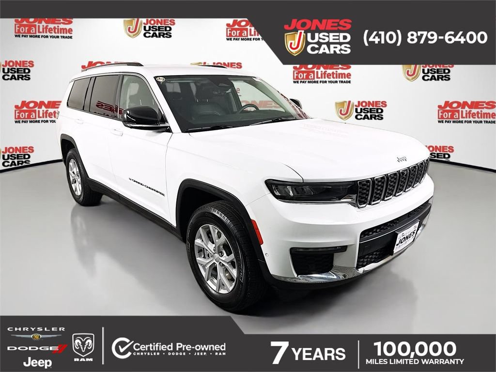 Used 2023 Jeep Grand Cherokee L Limited w/ Luxury Tech Group II AWD/4WD image 1