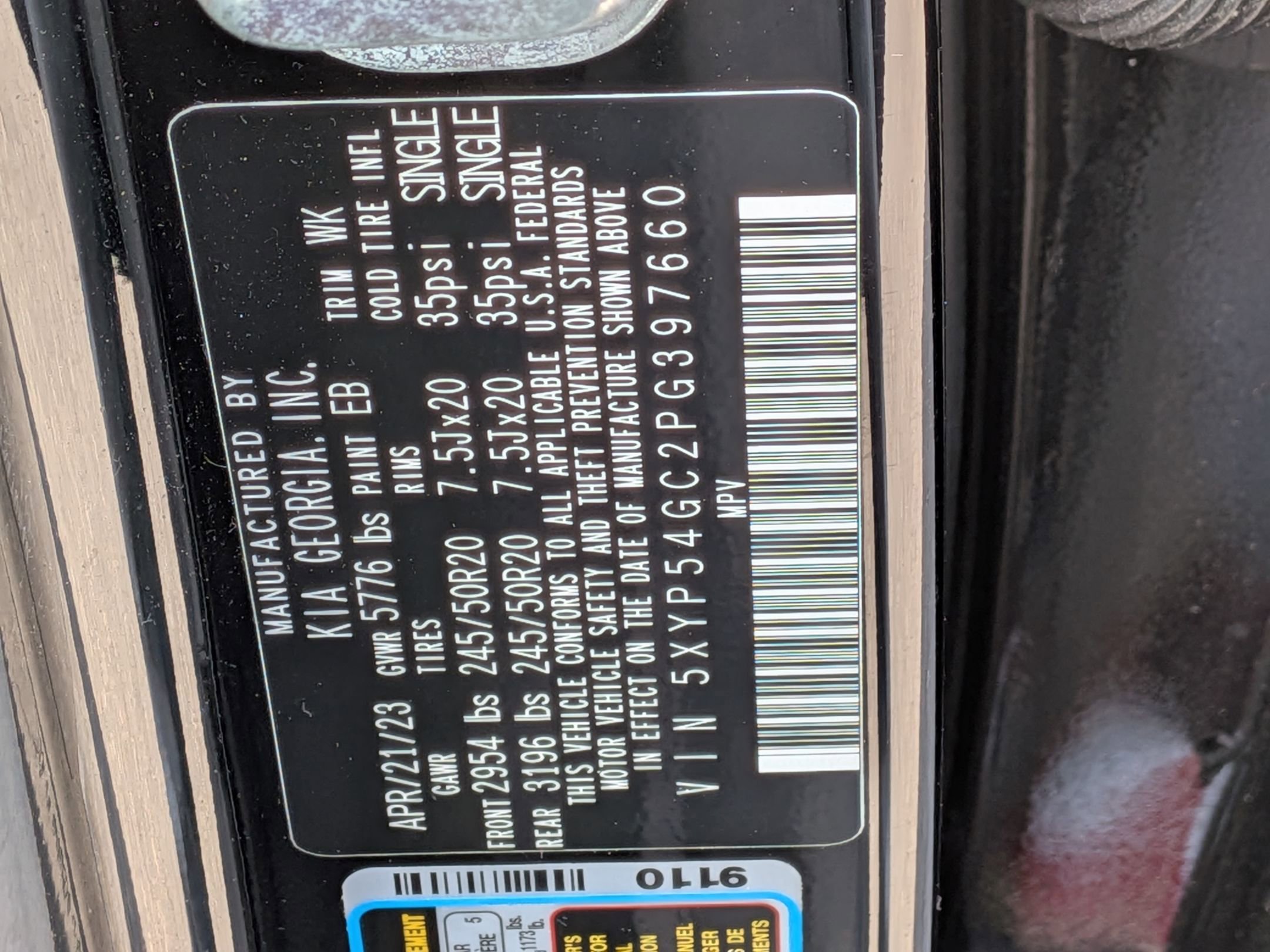 Used 2023 Kia Telluride SX image 43