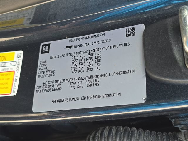 Used 2021 Chevrolet Suburban High Country w/ Premium Package RWD image 37