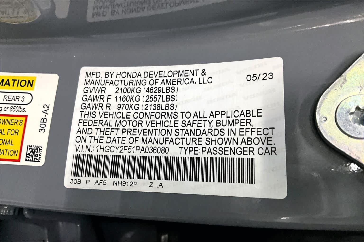 Used 2023 Honda Accord Sport image 35
