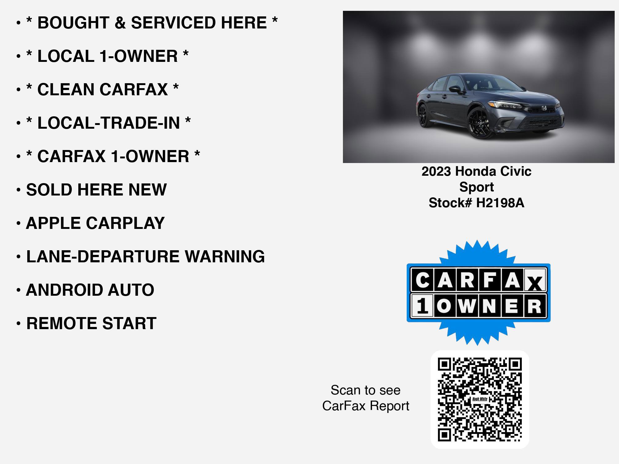 Used 2023 Honda Civic Sport image 7