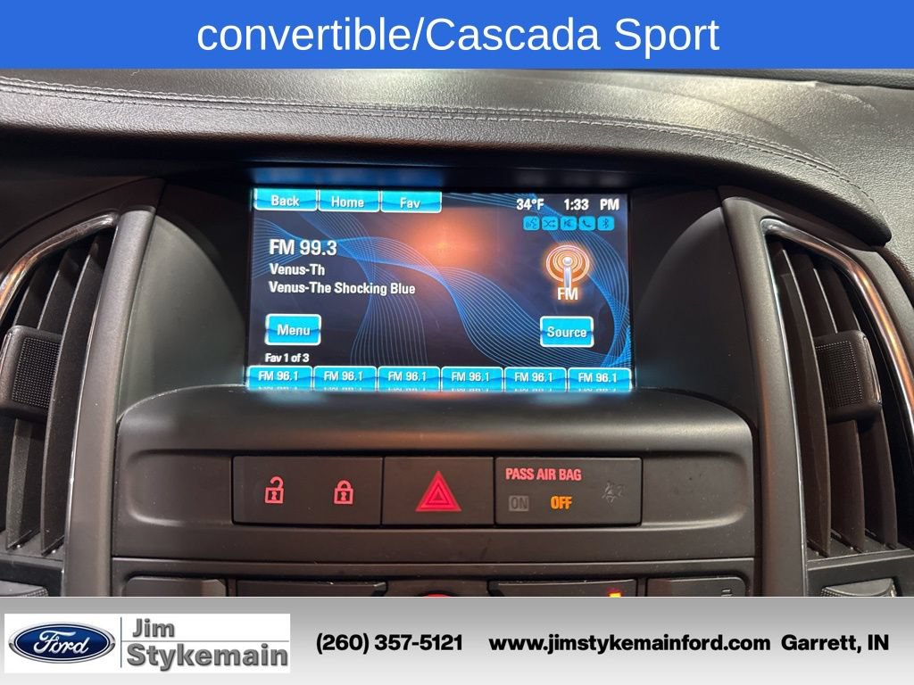 Used 2018 Buick Cascada Sport Touring FWD image 19